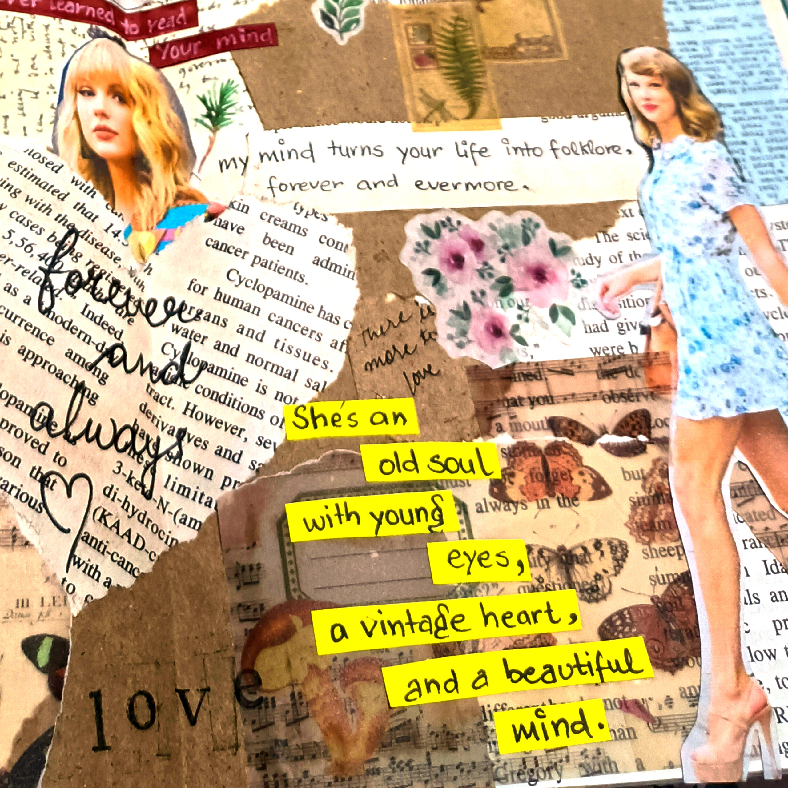 Swifties Vision Board & Vibes: A Creative Collage Course for Tweens & Teens Featuring the Music of Taylor Swift