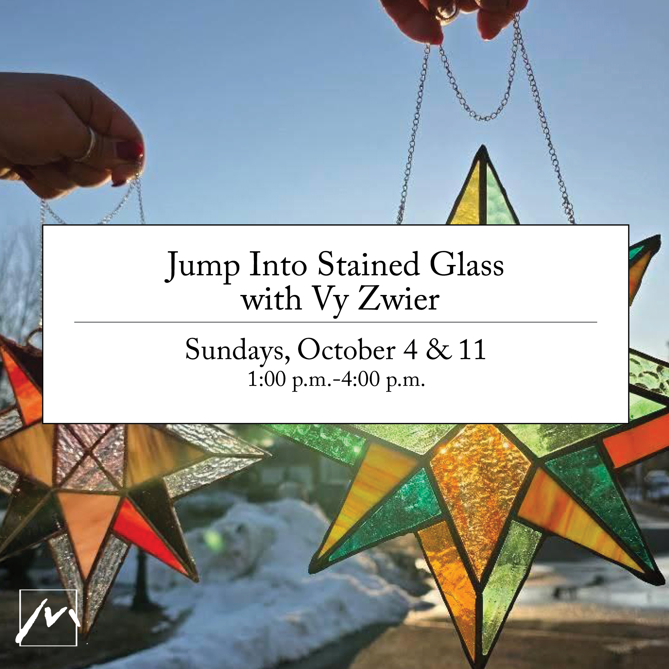 Jump Into Stained Glass with Vy Zwier at Markeim Haddonfield