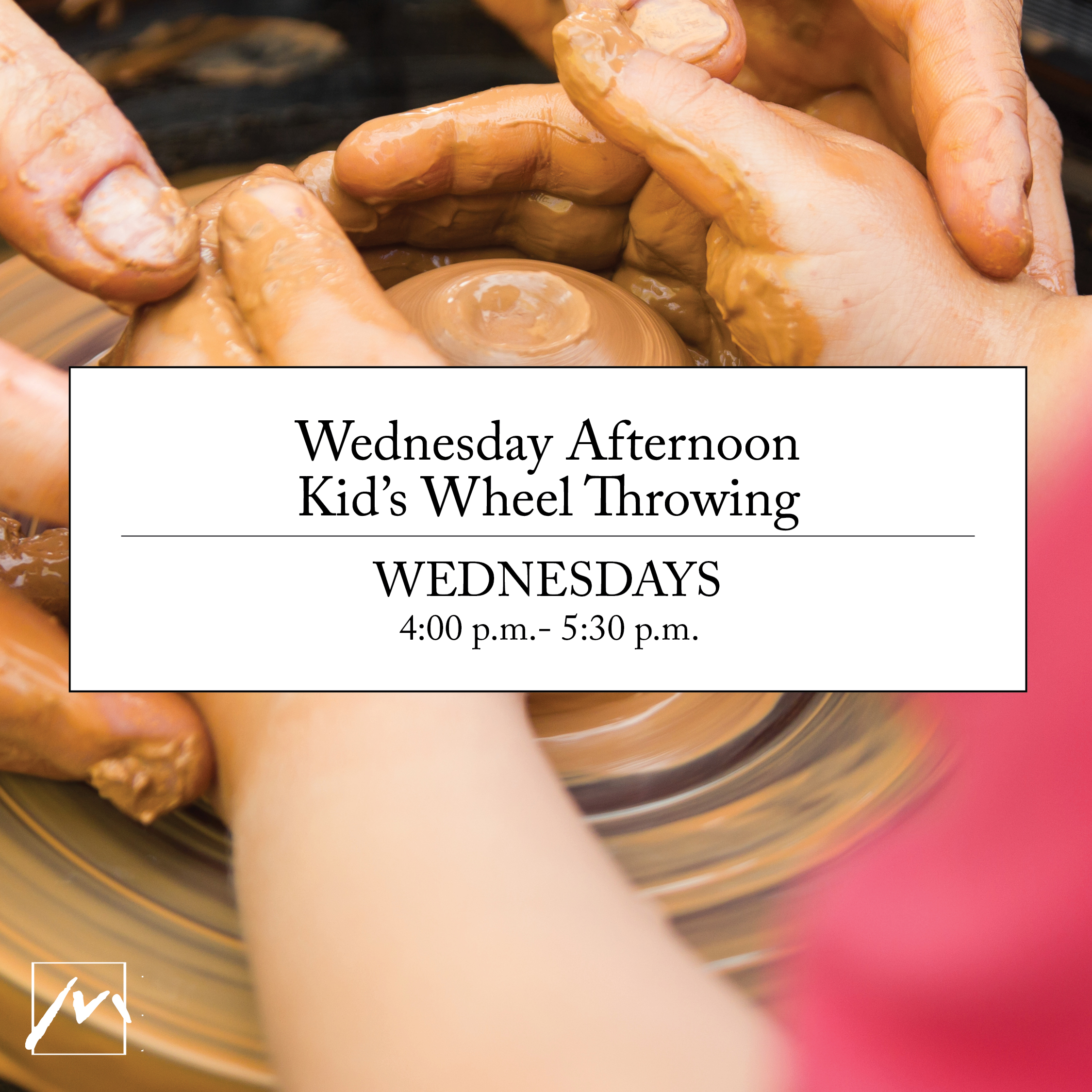 Wednesday Afternoon Kid's Wheel Throwing