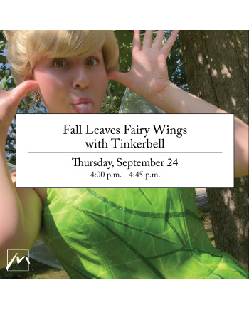 Fall Leaves Fairy Wings with Tinkerbell